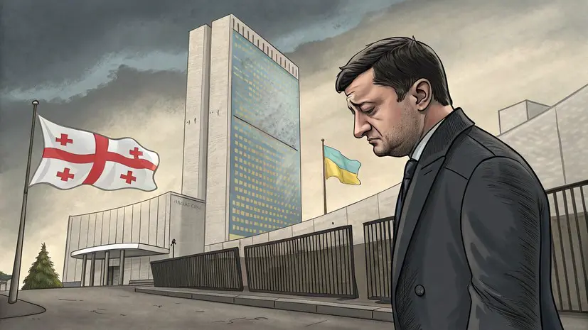 «Ему придётся ответить»: в Грузии посоветовали Зеленскому промыть рот и следить за своей страной после его речи в ООН