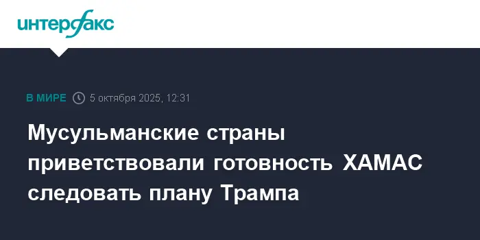 ХАМАС ответил на план Дональда Трампа с поддержкой Саудовской Аравии-0