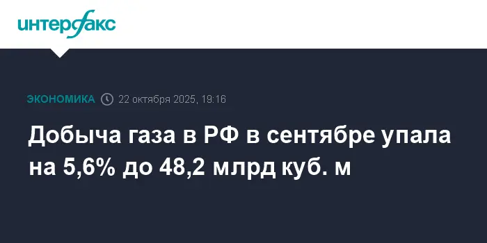Итоги сентября и перспективы добычи газа в России с учетом Газпрома-0