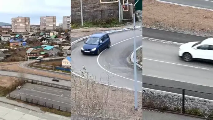 В Качканаре открывают новую улицу Тургенева Денис Паслер, Андрей Ярославцев и Сергей Никонов-0