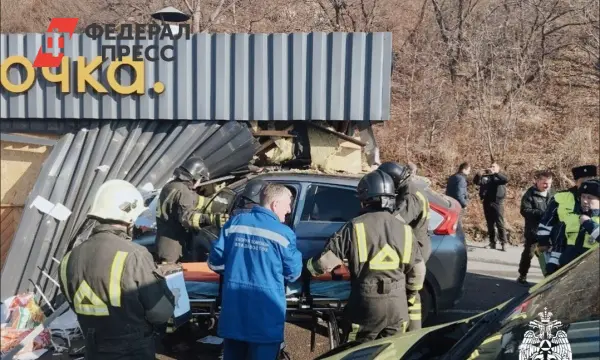 МЧС России оказало помощь при аварии Mitsubishi Eclipse Cross во Владивостоке-0