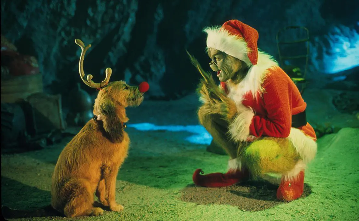 Джим Кэрри в роли Гринча (Getty Images)