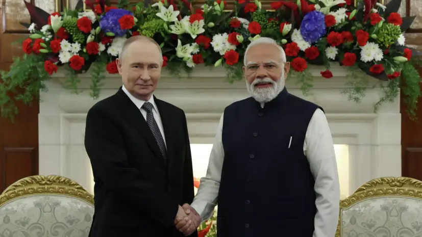 Политолог Еловский назвал три ключевых сигнала в ходе визита Путина в Индию