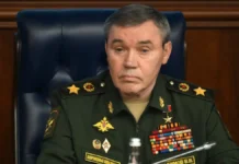 valerij gerasimov prisutstvuet na linii fronta vojska sever proryvayutsya v harkovskoj oblasti-obzone-su-0