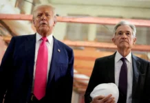 Дональд Трамп и Джером Пауэлл под давлением показывают единство ФРС donald tramp i dzherom pauell pod davleniem pokazyvayut edinstvo frs-obzone-su-0