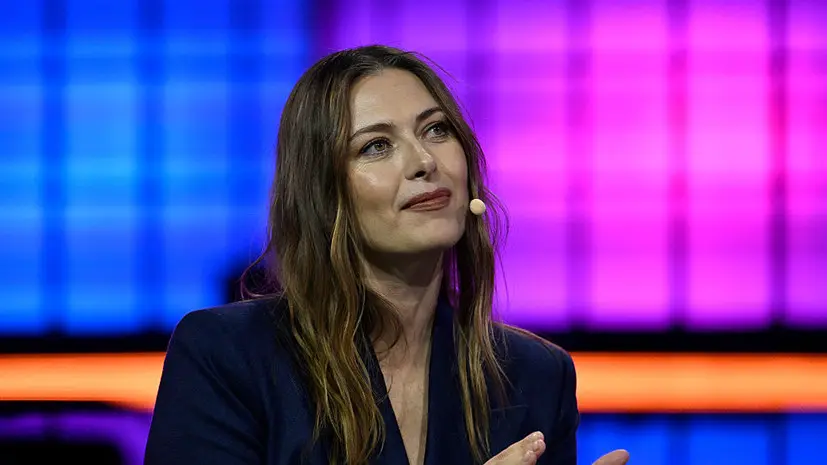 Шарапова научила известную американку фразам на русском языке