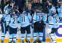 Матч КХЛ «Сибири» и «Автомобилиста»- инцидент с фанатом и полицией match khl sibiri i avtomobilista inczident s fanatom i policziej-obzone-su-0