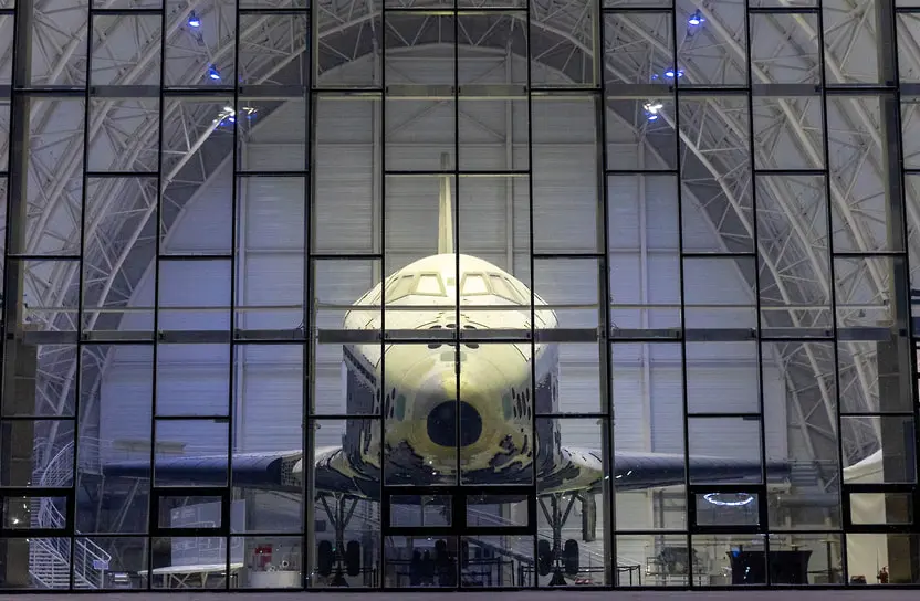 Выставочноый центр «Буран» в Музейном комплексе в Верхней Пышме