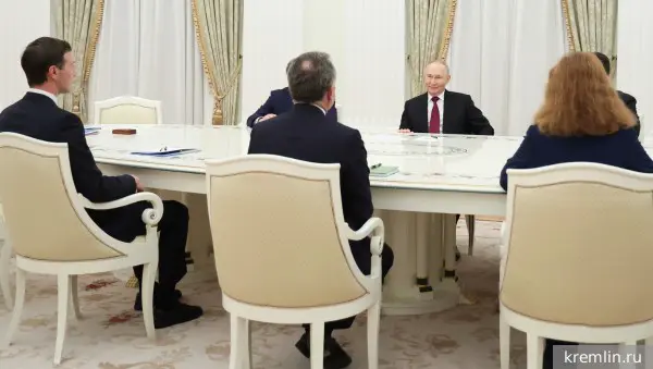 Переговоры Путина с Уиткоффом и Кушнером начались в Кремле