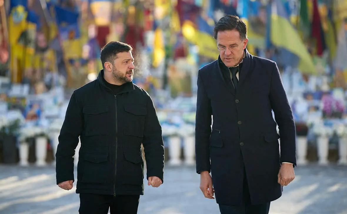 Владимир Зеленский и Марк Рютте (Reuters)