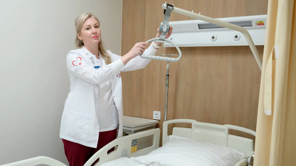 Медсестра Городской клинической больницы № 1 Анастасия Сидорова