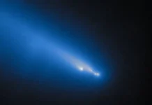 Телескоп запечатлел распад кометы ATLAS из Облака Оорта teleskop zapechatlel raspad komety iz oblaka oorta-obzone-su-0