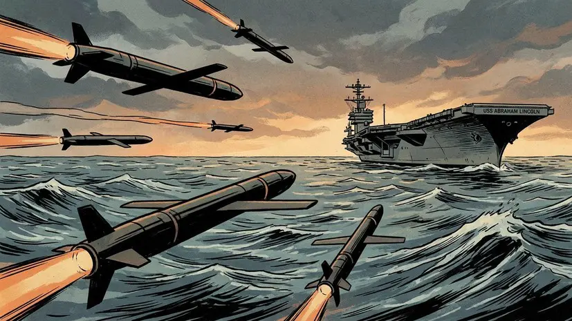 Охота за «Линкольном»: Иран заявил о запуске крылатых ракет по американскому авианосцу