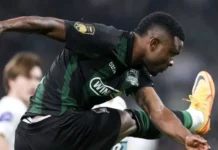 Джон Кордоба забил четыре гола за Краснодар в матче РПЛ против Пари НН dzhon kordoba zabil chetyre gola za krasnodar v matche rpl protiv pari nn-obzone-su-0