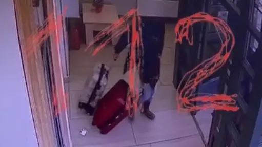 Появились кадры с подозреваемым в убийстве женщины в Красногорске