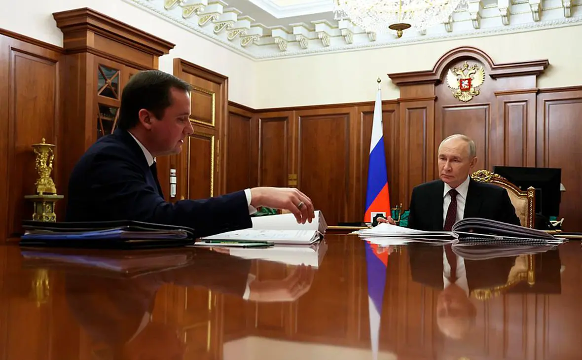 Александр Цыбульский и Владимир Путин (Администрация Президента России)