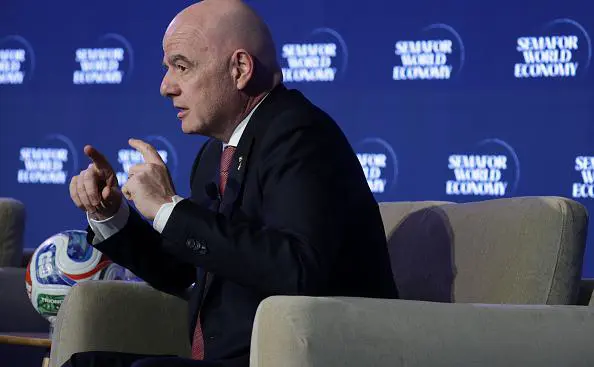 Джанни Инфантино (Alex Wong / Getty Images)