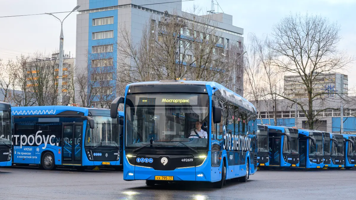 Выбросов около 380 тонн загрязняющих веществ удалось избежать в 2025 году благодаря электробусам