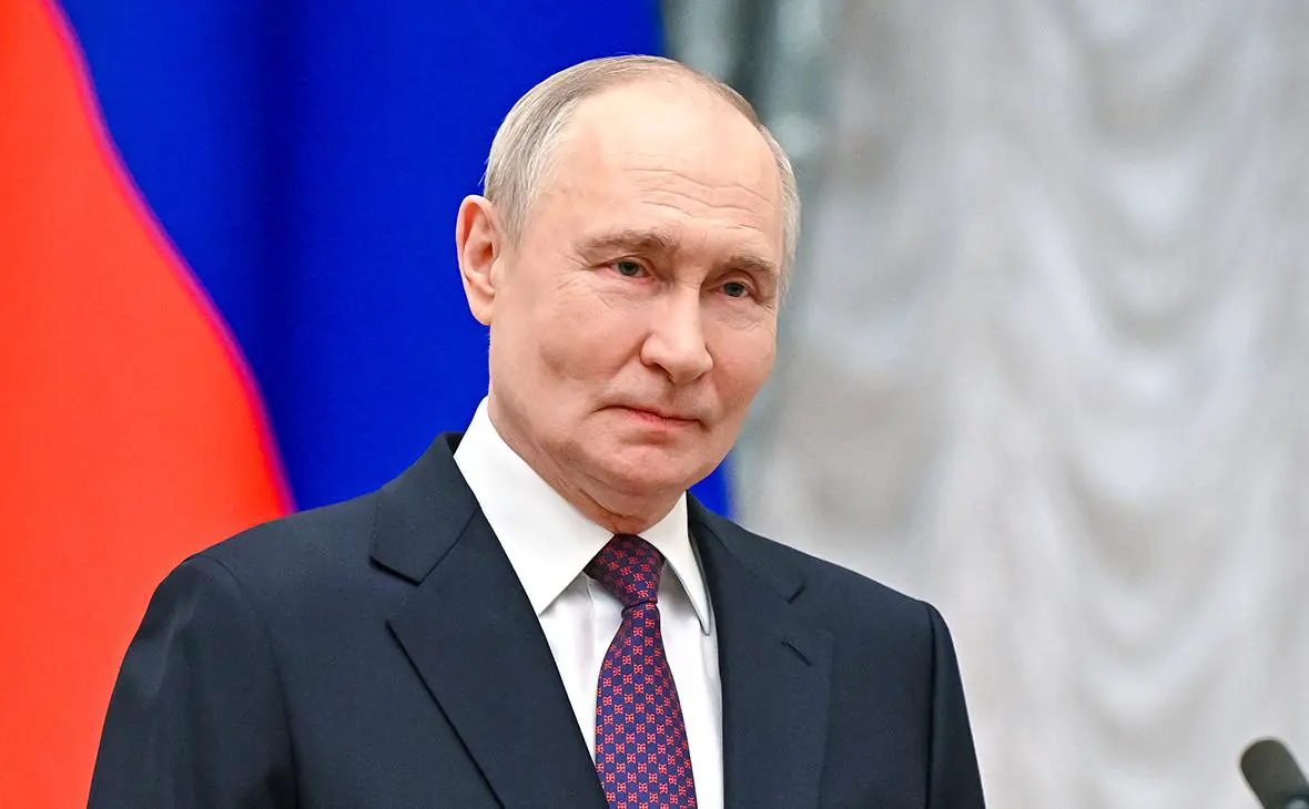 Владимир Путин (Кристина Соловьёва / РИА Новости)