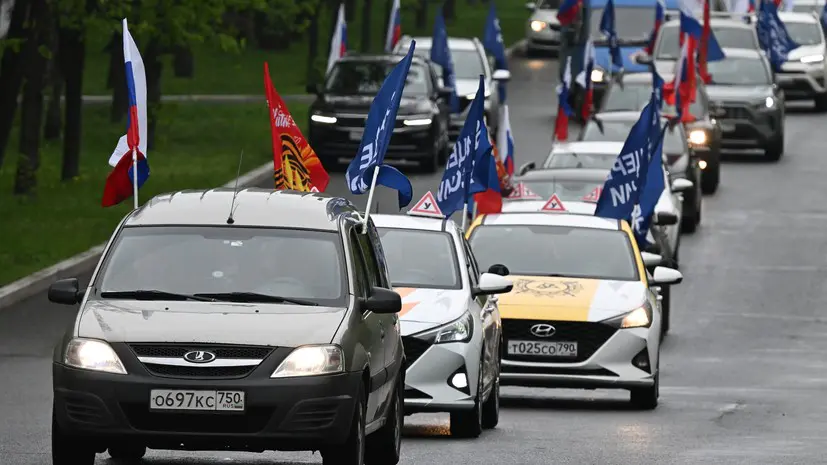 В Москве прошёл автопробег «Офицеры России» — дорогами памяти»