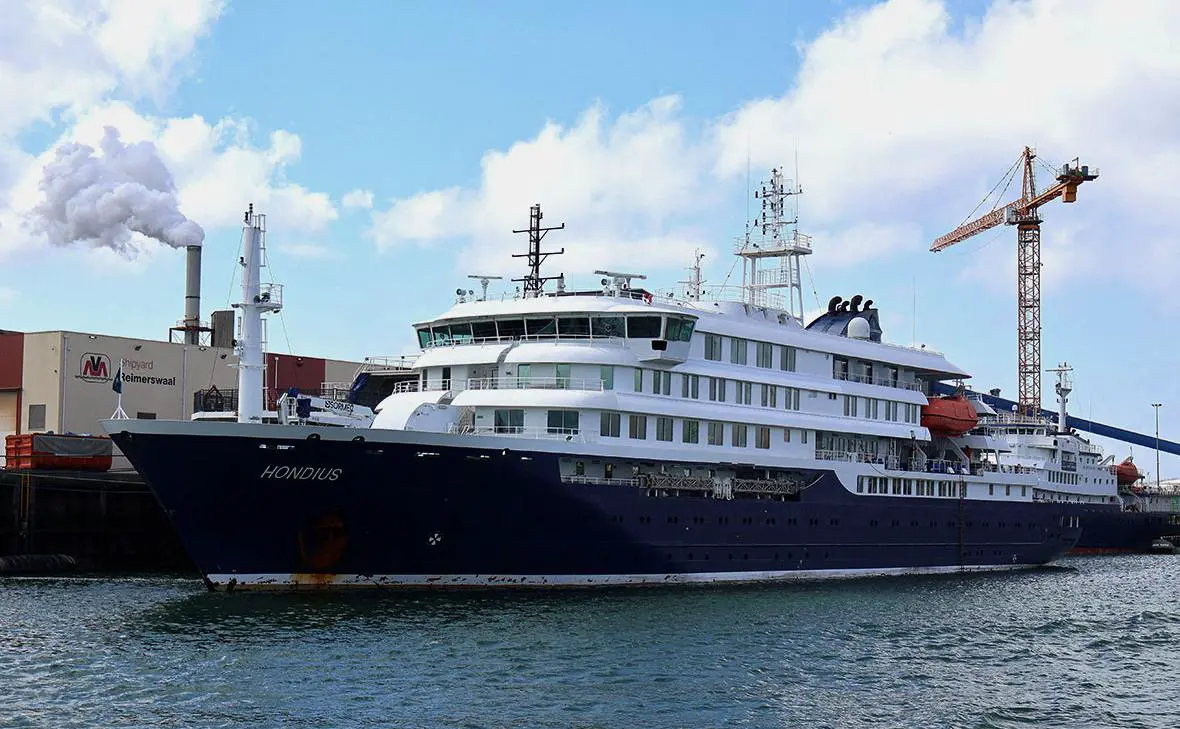 Лайнер MV Hondius (Reuters)
