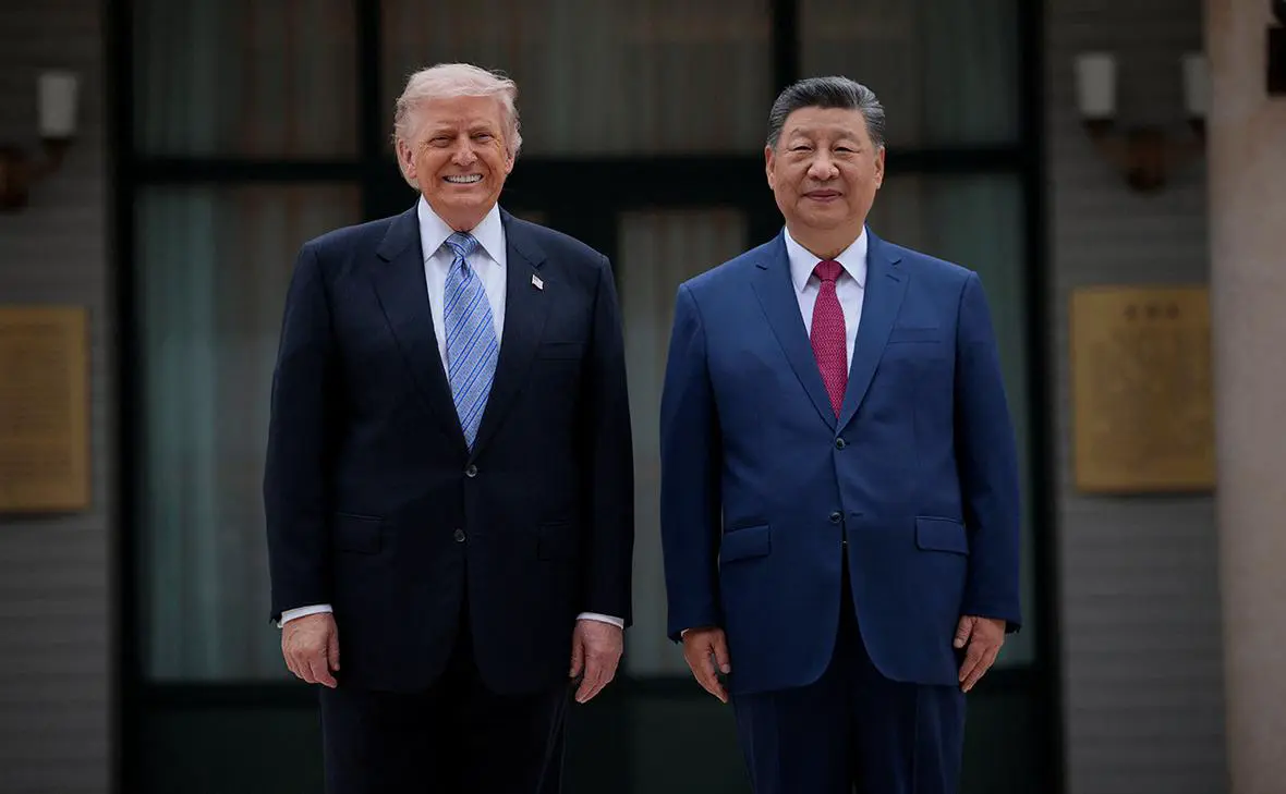 Дональд Трамп и Си Цзиньпин (Evan Vucci / Reuters)
