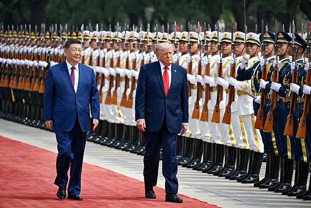 Си Цзиньпин и Дональд Трамп