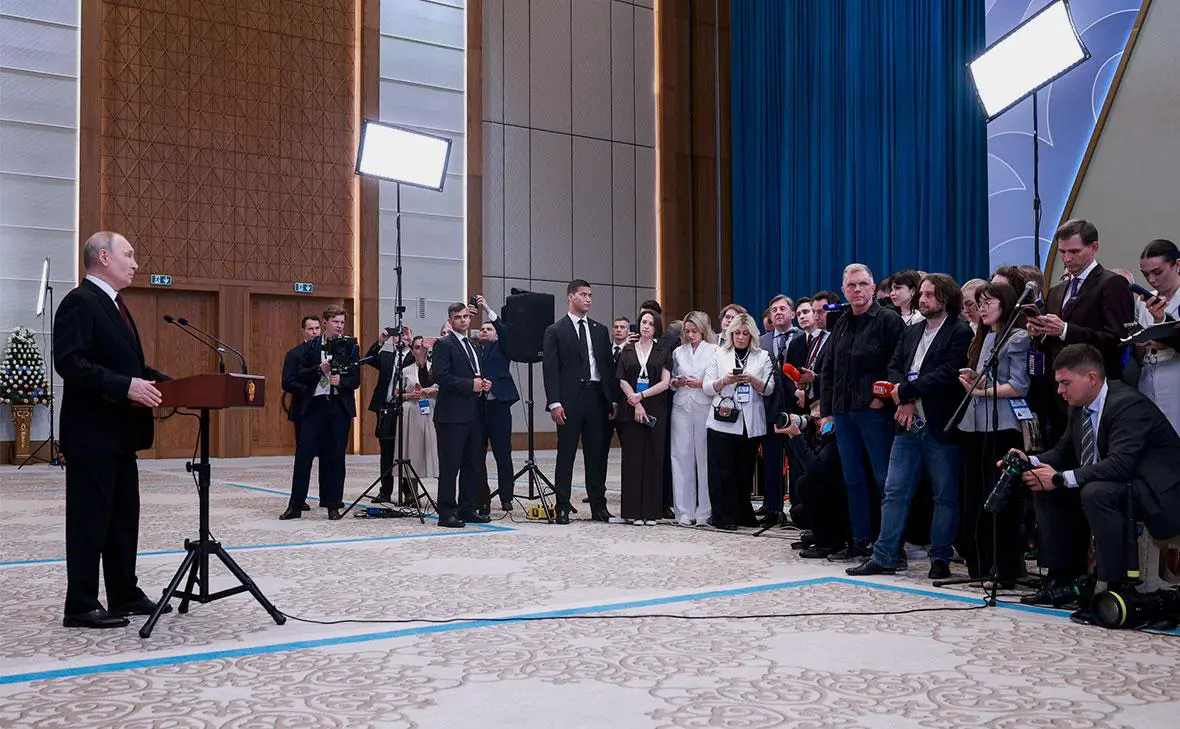 Владимир Путин (Александр Щербак / ТАСС)