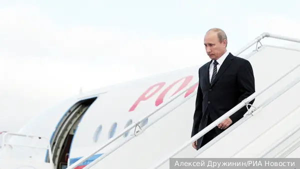 Путин прибыл с государственным визитом в Казахстан