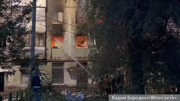При пожаре в многоэтажном доме в Самаре пострадали двое детей и трое взрослых
