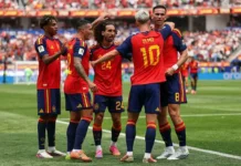 Фабиан Руис и Микель Мерино вывели Испанию в полуфинал ЧМ-2026 fabian ruis i mikel merino vyveli ispaniyu v polufinal chm2026-obzone-su-0