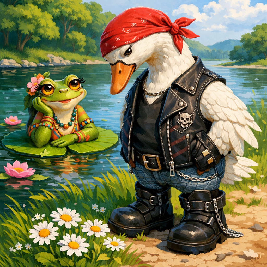 Лягушка-путешественница