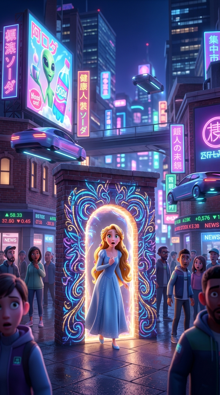 Приключения Принцессы в Мегаполисе