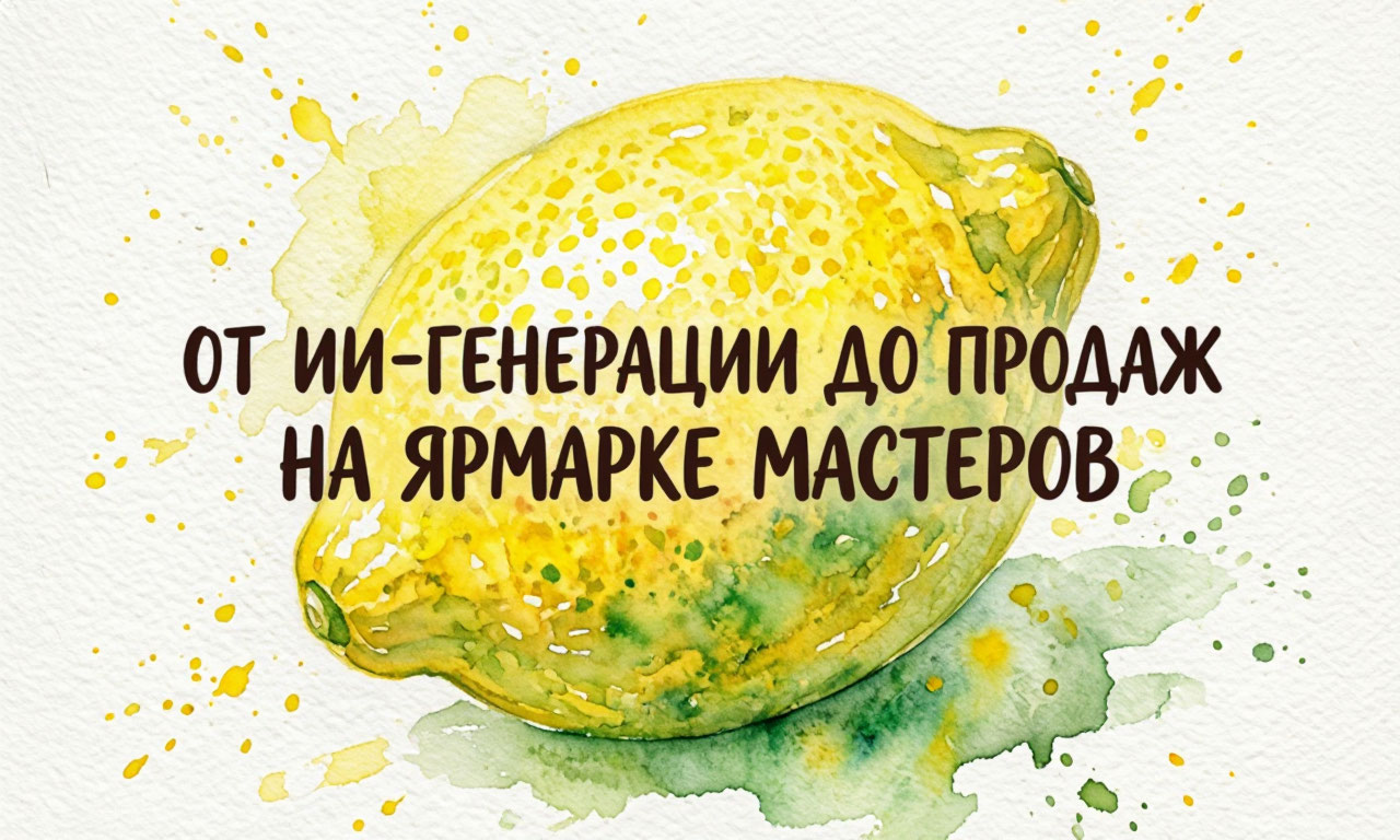 Запусти бизнес на цифровых принтах: От ИИ-генерации до продаж на Ярмарке Мастеров