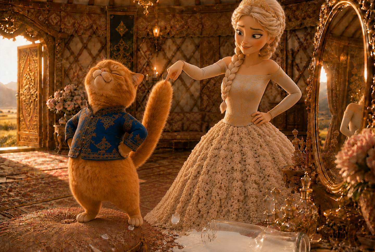 Text-to-video reference image