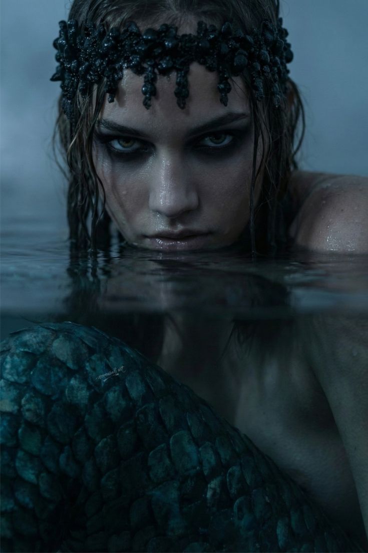 Dark Sirens of the Ocean — Realistic Mermaid Art.jpg