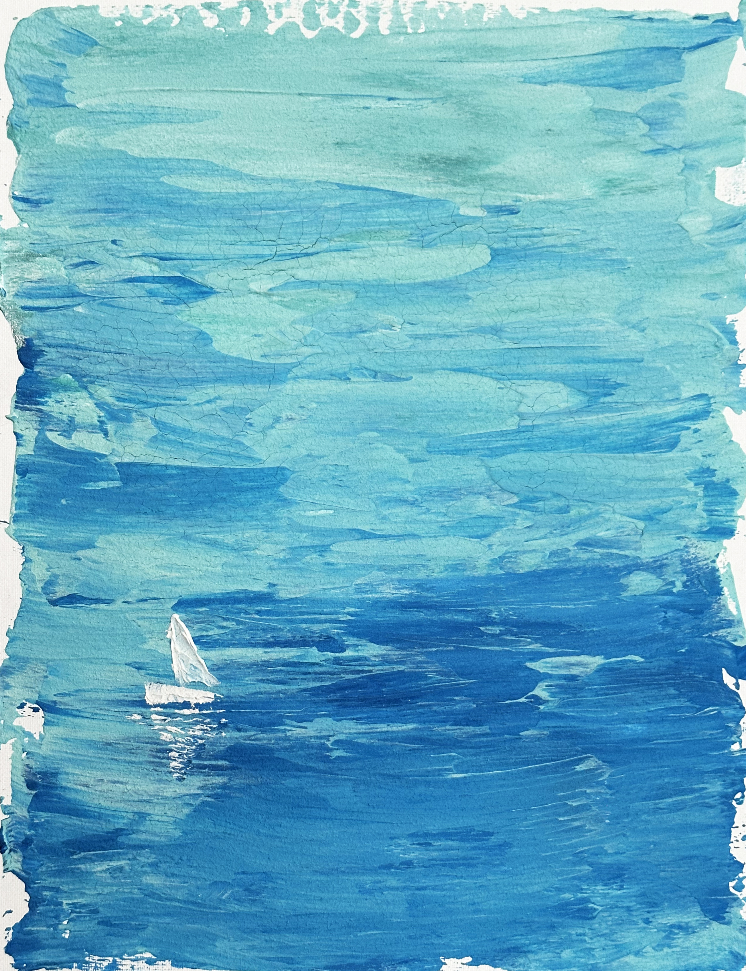Animate the provided painting as the exact final frame reference.

The video starts with an extre...