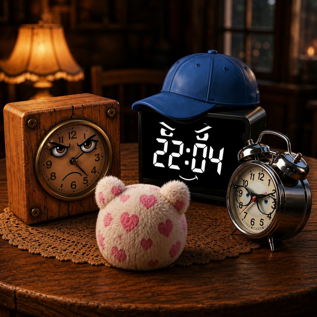 Короткий анимационный фильм / cinematic 3D animation / Pixar-style / anthropomorphic alarm clocks...