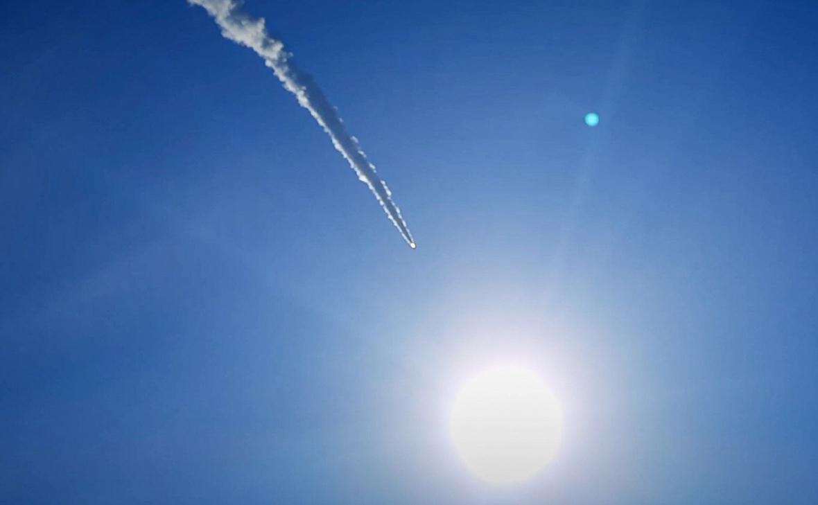 Боевая работы оперативно-тактического ракетного комплекса Искандер (Минобороны России)