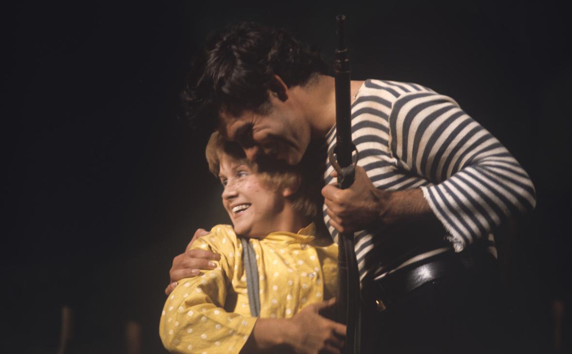 Надежда Подъяпольская в спектакле Нахаленок в Московском театре юного зрителя в 1975 году (Борис Кауфман / РИА Новости)