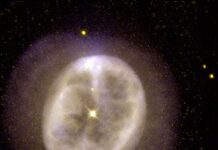 Великолепное космическое зрелище: угасающая звезда в созвездии Ориона на первом снимке "Хаббла" 2022 года 6fbe748d-3ae7-4903-939f-8914e74b9bf4-67b36d9c