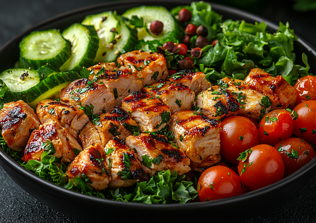 Рецепт для похудения: салат с копченой курицей. Едим — и килограммы уходят