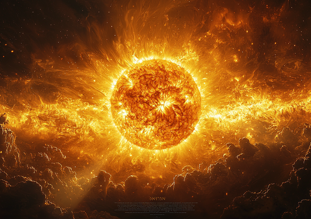 На Солнце произошло шесть мощных вспышек