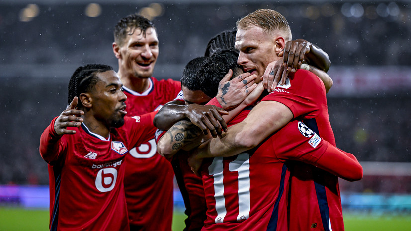 «Лилль» разнёс «Фейенорд» со счётом 6:1 и вышел в 1/8 финала Лиги чемпионов