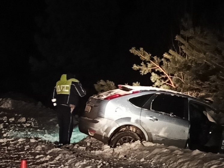 На свердловской трассе погибла женщина, совершившая наезд на дерево
