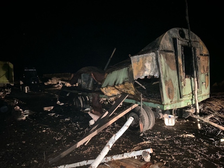 Жителя Катайска подозревают в поджоге вагончика с людьми: двое погибли