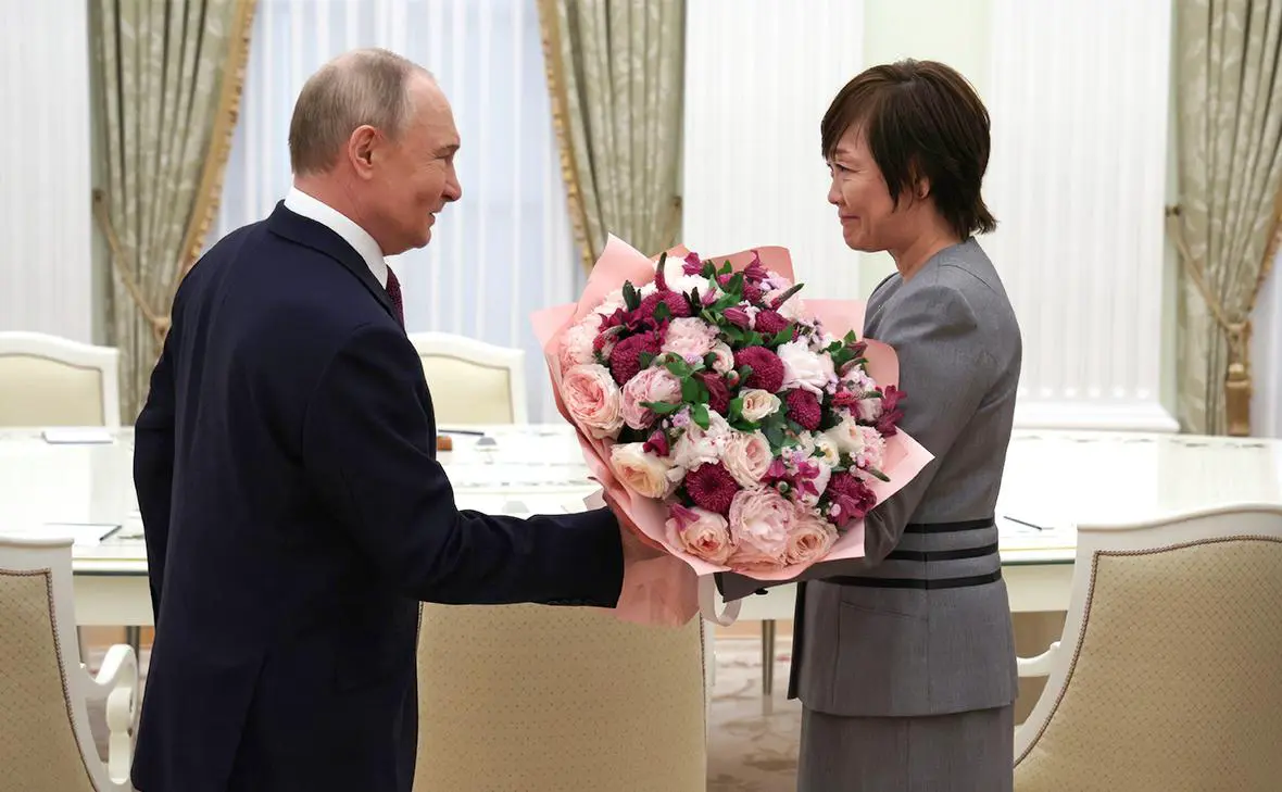 Владимир Путин и Акиу Абэ (Вячеслав Прокофьев / Global Look Press)