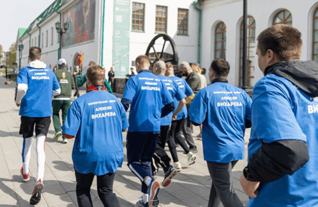 Алексей Вихарев и волонтеры представили вдохновляющий Огонь жизни в России