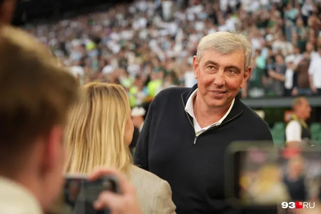 Галицкий мечтал об этой победе 17 лет, именно столько прошло с момента основания клуба | Источник: Дарья Паращенко / 93.RU