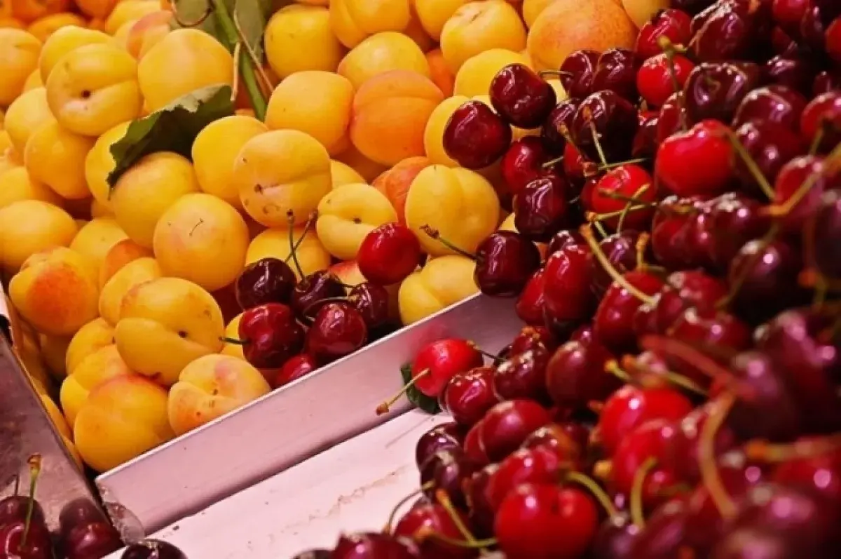 Свежие абрикосы и черешня из Узбекистана прибыли в Свердловскую область-0